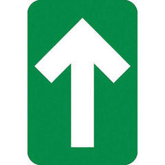 NMC - Adhesive Backed Floor Signs Message Type: COVID-19 Graphic Type: Arrow - Apex Tool & Supply