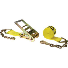 US Cargo Control - Slings & Tiedowns (Load-Rated) Type: Ratchet Tie Down Width (Inch): 4 - Apex Tool & Supply