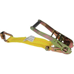 US Cargo Control - Slings & Tiedowns (Load-Rated) Type: Ratchet Tie Down Width (Inch): 2 - Apex Tool & Supply