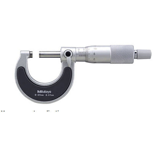 5″-6″ Measuring Range-0.001″ Graduation - Ratchet Thimble - Carbide Face - Outside Micrometer - Apex Tool & Supply