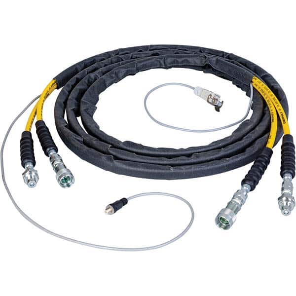 Enerpac - Hydraulic Pump Hose Inside Diameter (Inch): 0.25 Hose Length (Feet): 20.00 - Apex Tool & Supply