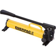 Enerpac - Manual Hydraulic Pumps Number of Stages: 2.000 Oil Volume Per Stroke (Cu. In.): 1.00 - Apex Tool & Supply
