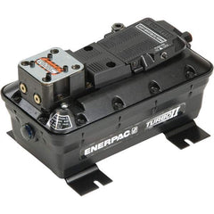 Enerpac - Power Hydraulic Pumps & Jacks Type: Air-Hydraulic Oil Capacity: 127 cu. In. - Apex Tool & Supply