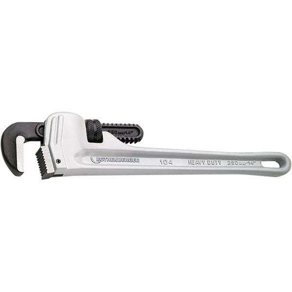 Rothenberger - Pipe Wrenches Type: Cast Aluminum Pipe Wrench Maximum Pipe Capacity (Inch): 1/2 - Apex Tool & Supply