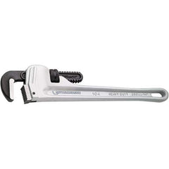Rothenberger - Pipe Wrenches Type: Cast Aluminum Pipe Wrench Maximum Pipe Capacity (Inch): 2-1/2 - Apex Tool & Supply