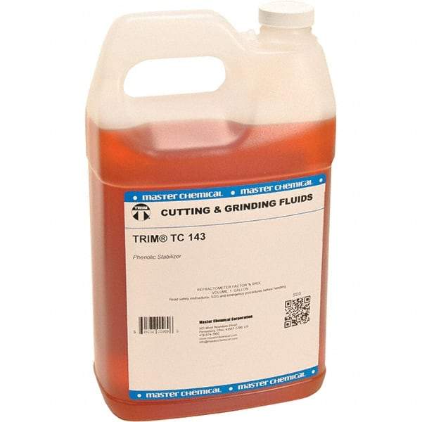 Master Fluid Solutions - 1 Gal Jug Emulsifier/Stabilizer - Low Foam, Series Trim TC 143 - Apex Tool & Supply