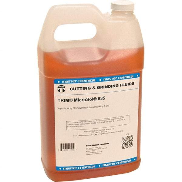 Master Fluid Solutions - 1 Gal Jug Cutting Fluid - Semisynthetic - Apex Tool & Supply
