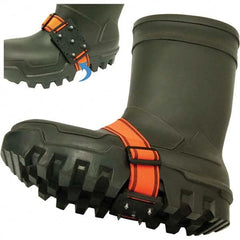 Geroline - Ice Traction Footwear Footwear Style: Strap-On Cleat Traction Type: Tungsten Carbide Stud - Apex Tool & Supply