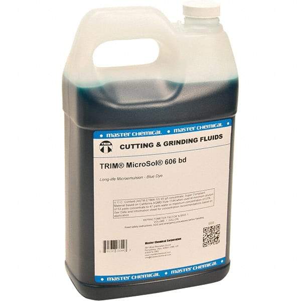 Master Fluid Solutions - 1 Gal Jug Cutting Fluid - Liquid - Apex Tool & Supply