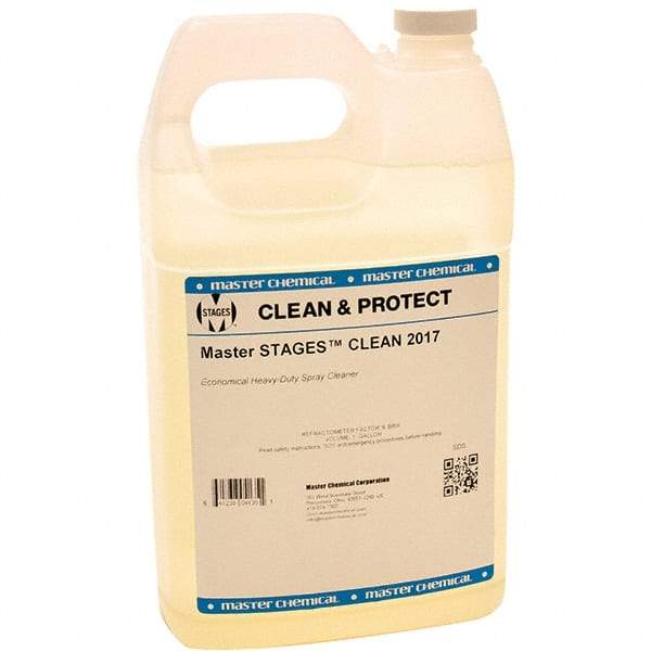 Master Fluid Solutions - 1 Gal Jug Cleaner - Low Foam, Series Clean 2017 - Apex Tool & Supply