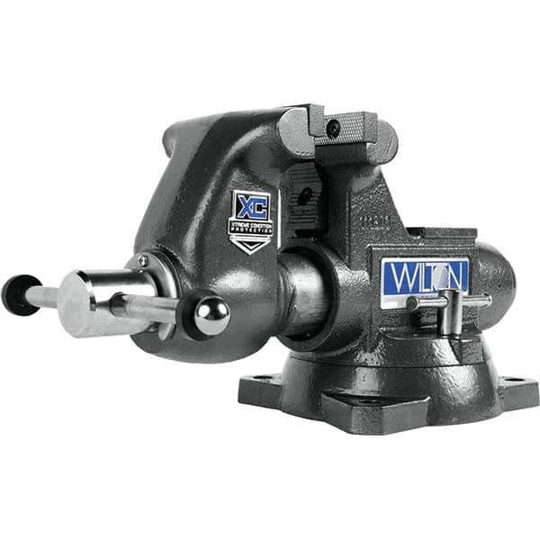Wilton - Bench & Pipe Combination Vises Jaw Width (Inch): 4-1/2 Jaw Opening Capacity (Inch): 3-1/2 - Apex Tool & Supply