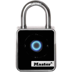 Master Lock - Padlocks Keyed: Blue Tooth Shackle Clearance: 2 (Inch) - Apex Tool & Supply
