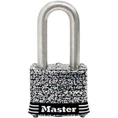 Master Lock - Padlocks Keyed: Alike Shackle Clearance: 1-1/2 (Inch) - Apex Tool & Supply