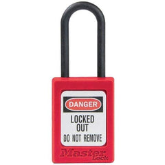 Master Lock - Lockout Padlocks Key Type: Keyed Different Key Retaining: NonRetaining Key - Apex Tool & Supply