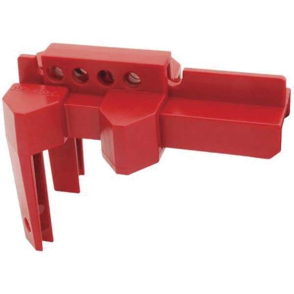 Master Lock - Pneumatic & Valve Lockouts Type: Ball Valve Lockout Maximum Valve Handle Size (Inch): 2 - Apex Tool & Supply