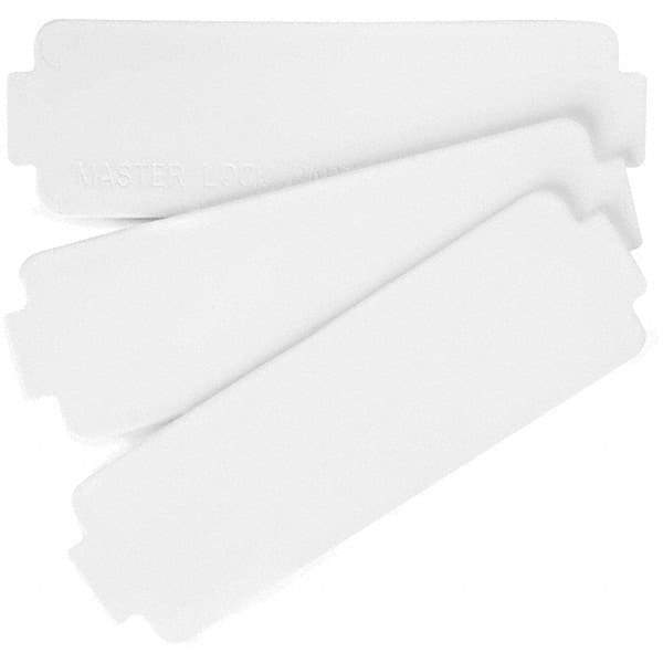 Master Lock - Lockout Accessories Type: Engravable ID Tag For Use With: Lockout Devices - Apex Tool & Supply