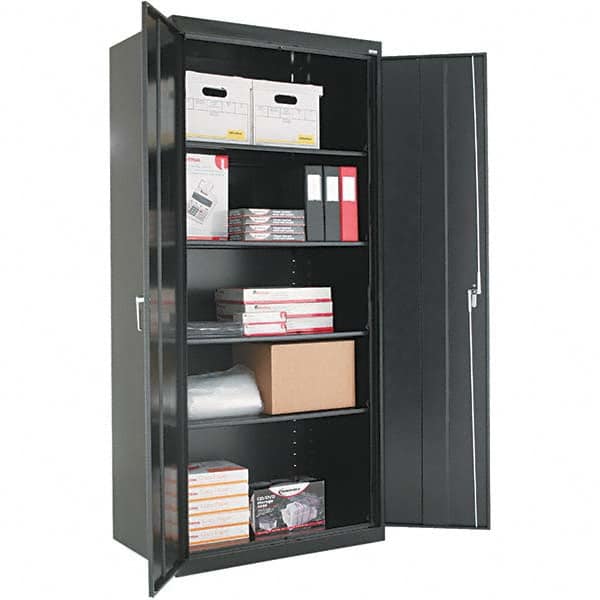 ALERA - 4 Shelf Locking Storage Cabinet - Apex Tool & Supply