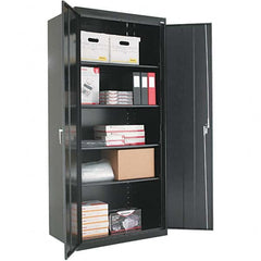 ALERA - 4 Shelf Locking Storage Cabinet - Apex Tool & Supply