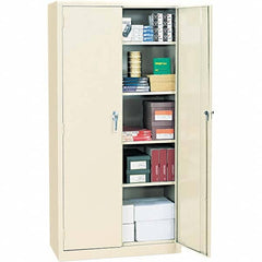 ALERA - 4 Shelf Locking Storage Cabinet - Apex Tool & Supply