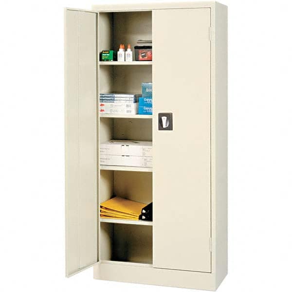 ALERA - 4 Shelf Locking Storage Cabinet - Apex Tool & Supply