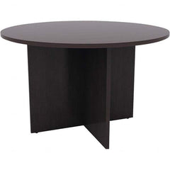 ALERA - Stationary Tables Type: Conference Table Material: Textured Woodgrain Laminate - Apex Tool & Supply