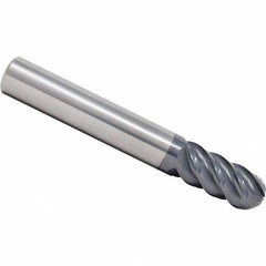 SGS - Ball End Mills Mill Diameter (Inch): 5/8 Mill Diameter (Decimal Inch): 0.6250 - Apex Tool & Supply