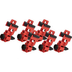 Brady - Pack of 50 Single-Pole Circuit Breaker Lockouts - Apex Tool & Supply