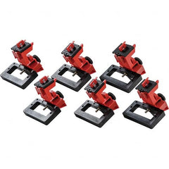 Brady - Pack of 25 Universal Circuit Breaker Lockouts - Apex Tool & Supply