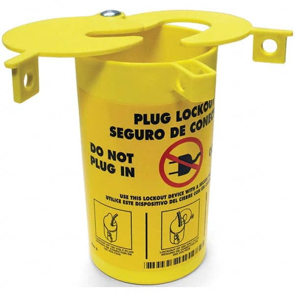 Brady - Pack of 48 Plug-Encasing Plug Lockouts - Apex Tool & Supply