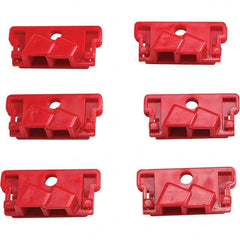 Brady - Pack of 6 Single-Pole Circuit Breaker Lockouts - Apex Tool & Supply