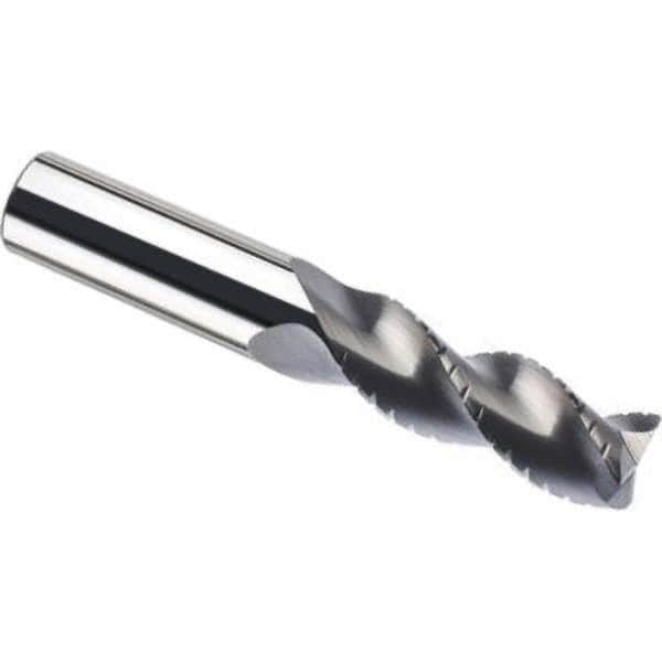 SGS - 20mm, 1.378" LOC, 0.787" Shank Diam, 3.386" OAL, 3 Flute, Solid Carbide Square End Mill - Apex Tool & Supply