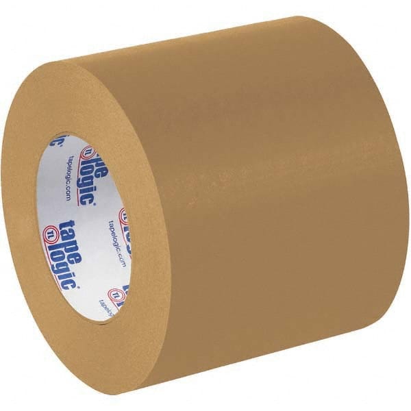 Tape Logic - Pack of (6), 60 Yd Rolls 4" Brown Crepe Paper Masking Paper - Apex Tool & Supply