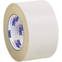 Tape Logic - Pack of (3), 36 Yd Rolls 3" Tan Crepe Paper Masking Tape - Apex Tool & Supply