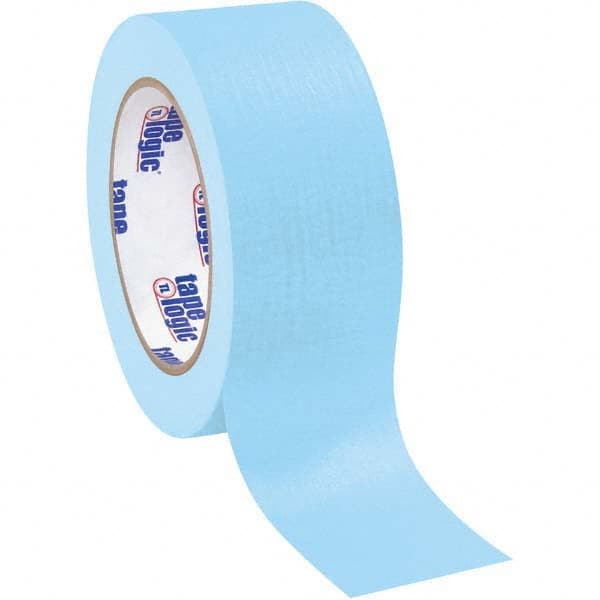 Tape Logic - Pack of (12), 60 Yd Rolls 2" Light Blue Crepe Paper Masking Tape - Apex Tool & Supply