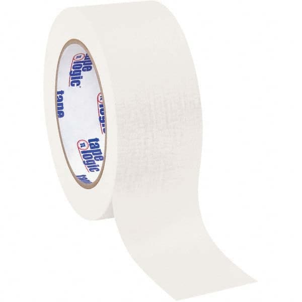 Tape Logic - Pack of (12), 60 Yd Rolls 2" White Crepe Paper Masking Tape - Apex Tool & Supply