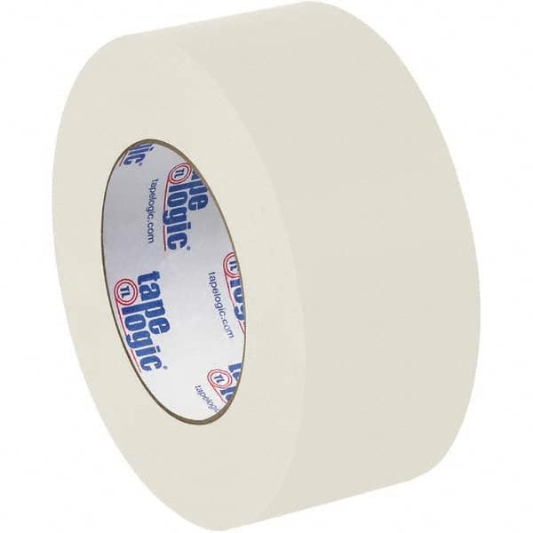Tape Logic - Pack of (6), 60 Yd Rolls 2" White Crepe Paper Masking Paper - Apex Tool & Supply