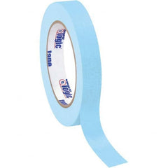 Tape Logic - Pack of (12), 60 Yd Rolls 3/4" Light Blue Crepe Paper Masking Tape - Apex Tool & Supply