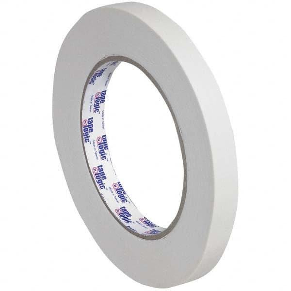Tape Logic - Pack of (12), 60 Yd Rolls 1/2" Tan Crepe Paper Masking Tape - Apex Tool & Supply