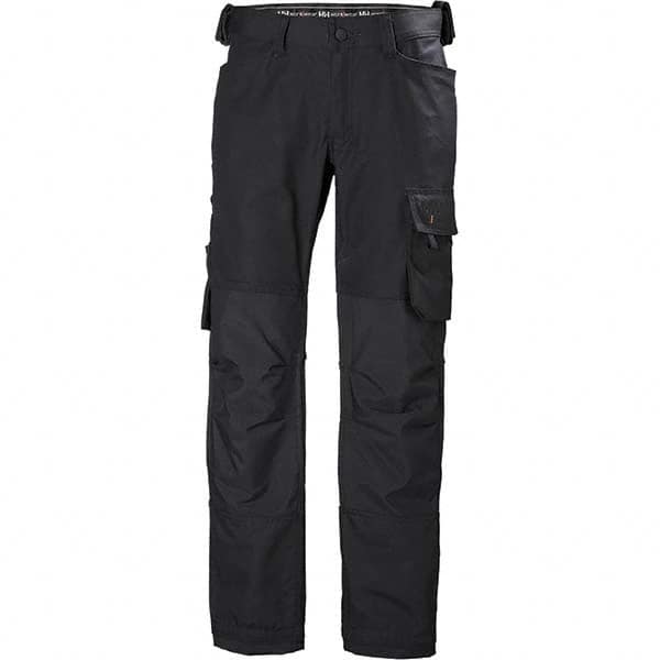 Helly Hansen - Black Cotton Polyester Elastane General Purpose Pants - Apex Tool & Supply