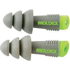 Moldex - 200 1-Pack Pairs Reusable Uncorded 27 dB Flanged Earplugs - Apex Tool & Supply