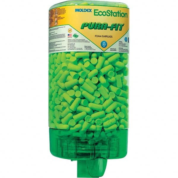 Moldex - 4 500-Pack Cases Twist Knob Earplug Dispenser with 33 dB Taper End Earplugs - Apex Tool & Supply