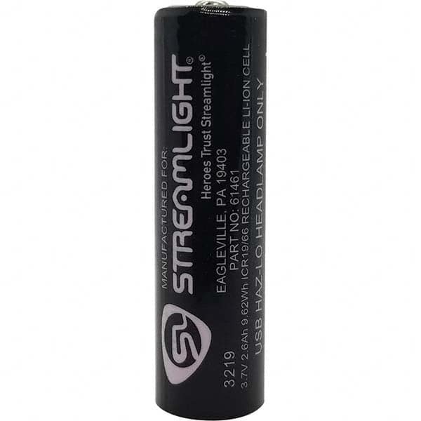 Streamlight - Size 18650, Lithium, 1 Pack Specialty Rechargeable Battery - Apex Tool & Supply