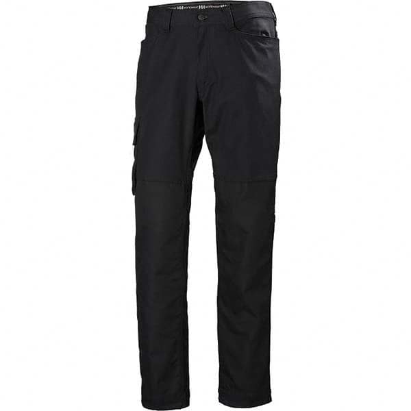 Helly Hansen - Black Cotton Polyester Elastane General Purpose Pants - Apex Tool & Supply