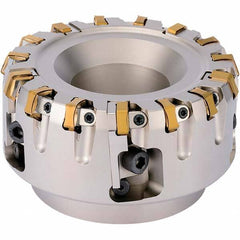 Kyocera - Indexable Square-Shoulder Face Mills Cutting Diameter (mm): 250.00 Arbor Hole Diameter (mm): 60.00 - Apex Tool & Supply