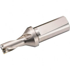 Kyocera - 40.5mm Max Drill Depth, 3xD, 13.5mm Diam, Indexable Insert Drill - Apex Tool & Supply