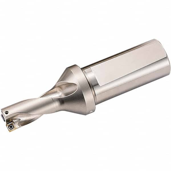 Kyocera - 2.5984" Max Drill Depth, 2xD, 1.2992" Diam, Indexable Insert Drill - Apex Tool & Supply