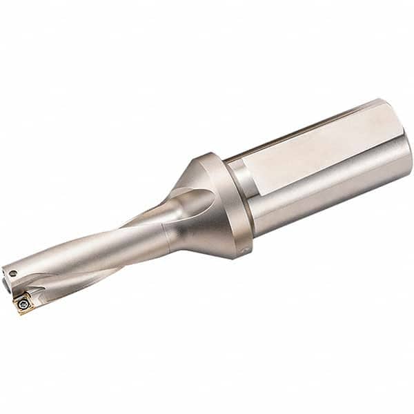 Kyocera - 166.7mm Max Drill Depth, 5xD, 33.35mm Diam, Indexable Insert Drill - Apex Tool & Supply