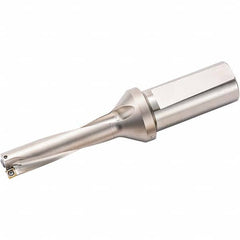 Kyocera - 48mm Max Drill Depth, 4xD, 12mm Diam, Indexable Insert Drill - Apex Tool & Supply