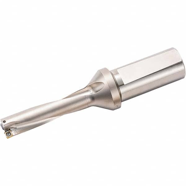 Kyocera - 152mm Max Drill Depth, 4xD, 38mm Diam, Indexable Insert Drill - Apex Tool & Supply