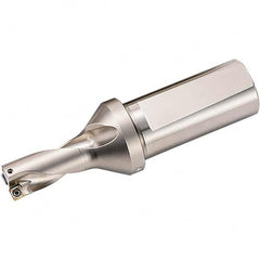 Kyocera - 76mm Max Drill Depth, 2xD, 38mm Diam, Indexable Insert Drill - Apex Tool & Supply